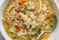 Comforting Chicken and Star Pasta Soup Recipe