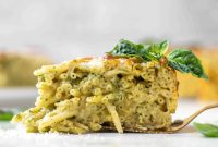 Pesto Bucatini Pie Recipe: Creamy Baked Pasta with Basil