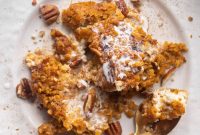 Pumpkin Cheesecake Baked Oatmeal Recipe for Fall Brunch