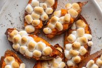 Maple Marshmallow Twice-Baked Sweet Potatoes: Cozy Holiday Side