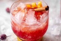 Cranberry Cinnamon Whiskey Sour Recipe — Festive Holiday Cocktail