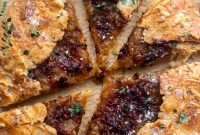 Savory French Onion Galette Recipe for Crispy Caramelized Onions