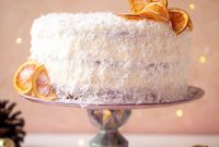 Spiced Orange Snowball Cake Recipe for Winter Gatherings
