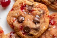 Maraschino Cherry Chocolate Chip Cookie Recipe