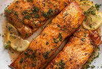 Sticky Garlic Butter Salmon Recipe for Perfect Glaze