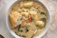 Winter Chicken Soup with Ricotta Dumplings Recipe