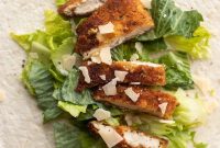 Zesty Lemon Chicken Caesar Wrap Recipe for Quick Lunch