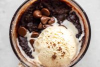 Bailey’s Irish Cream Mug Brownie Recipe for One