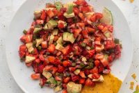 Spicy Strawberry and Avocado Salsa Recipe for Summer BBQs