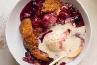 Double-Berry Mascarpone Cobbler Recipe for Summer Desserts