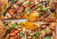 Pesto Caprese Puff Pastry Pizza Recipe: Crispy Tomato & Mozzarella Delight