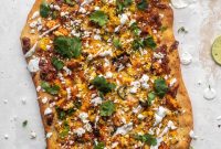 Chili-Lime Chicken & Street Corn Pizza Recipe