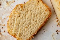 Asiago Beer Bread Recipe with Crispy Cheesy Crust