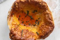 Cheddar Puff Pastry Tomato Soup Pot Pies
