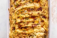 Brown Butter Herb Mashed Potato Casserole