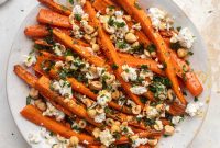 Maple-Roasted Carrots with Hazelnuts and Goat Cheese