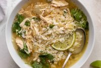 Ginger Lime Chicken Rice Soup Recipe for Bright, Comforting Flavor
