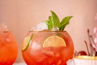 Merry Cherry Lime Ginger Beer Recipe for Festive Sparkling Drinks