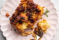 Overnight French Onion Croissant Casserole for Brunch