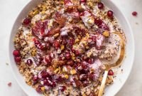 Warm Winter Quinoa Breakfast Bowl for Cozy M mornings