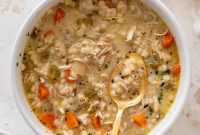 Creamy Chicken and Couscous Soup Recipe for Cozy Dinner