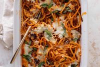 Baked Bucatini in Creamy Vodka Tomato Sauce
