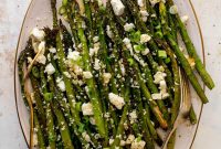 Roasted Asparagus with Zesty Lemon Vinaigrette Recipe