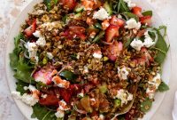 Strawberry Cucumber Salad with Savory Granola Crunch