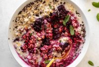 Blackberry Chia Overnight Oats Recipe for Make-Ahead Breakfast