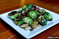 Crispy Bacon, Potatoes & Roasted Brussels Sprouts Recipe