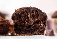 Double Chocolate Zucchini Muffins That Stay Moist and Rich