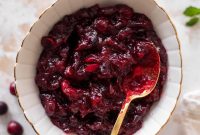 Cranberry Sauce with Cabernet Sauvignon Recipe