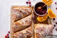 Cranberry Orange Cream Cheese Danish Recipe for Holiday Brunch