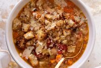 Smoky Fire-Roasted Quinoa and White Bean Soup Recipe