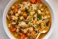 Comforting Sweet Potato Chicken Noodle Soup Recipe