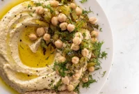 Hummus with Pickle Flavor for Pickle Lovers