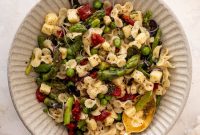 Sun-Dried Tomato Vinaigrette Pasta Chopped Salad