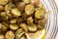 Lemon-Chive Potato Salad with Parmesan and Fresh Herbs