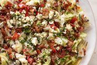 Chopped Wedge Salad with Creamy Blue Cheese Vinaigrette