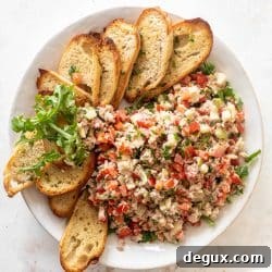 Summer Tuna Chop Recipe: Light Mediterranean Tuna Salad Bowl 10 img 100444 9