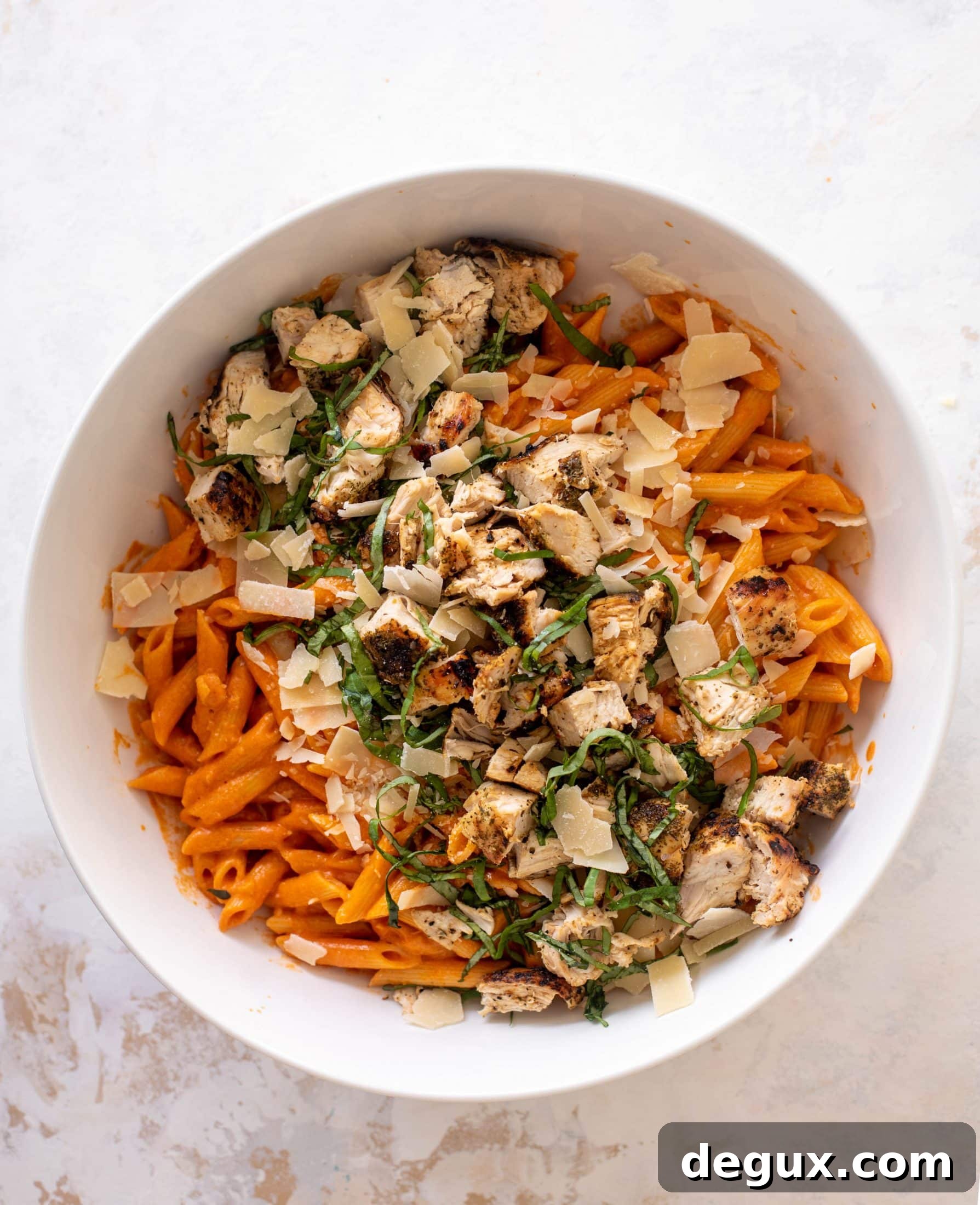 grilled chicken vodka pasta