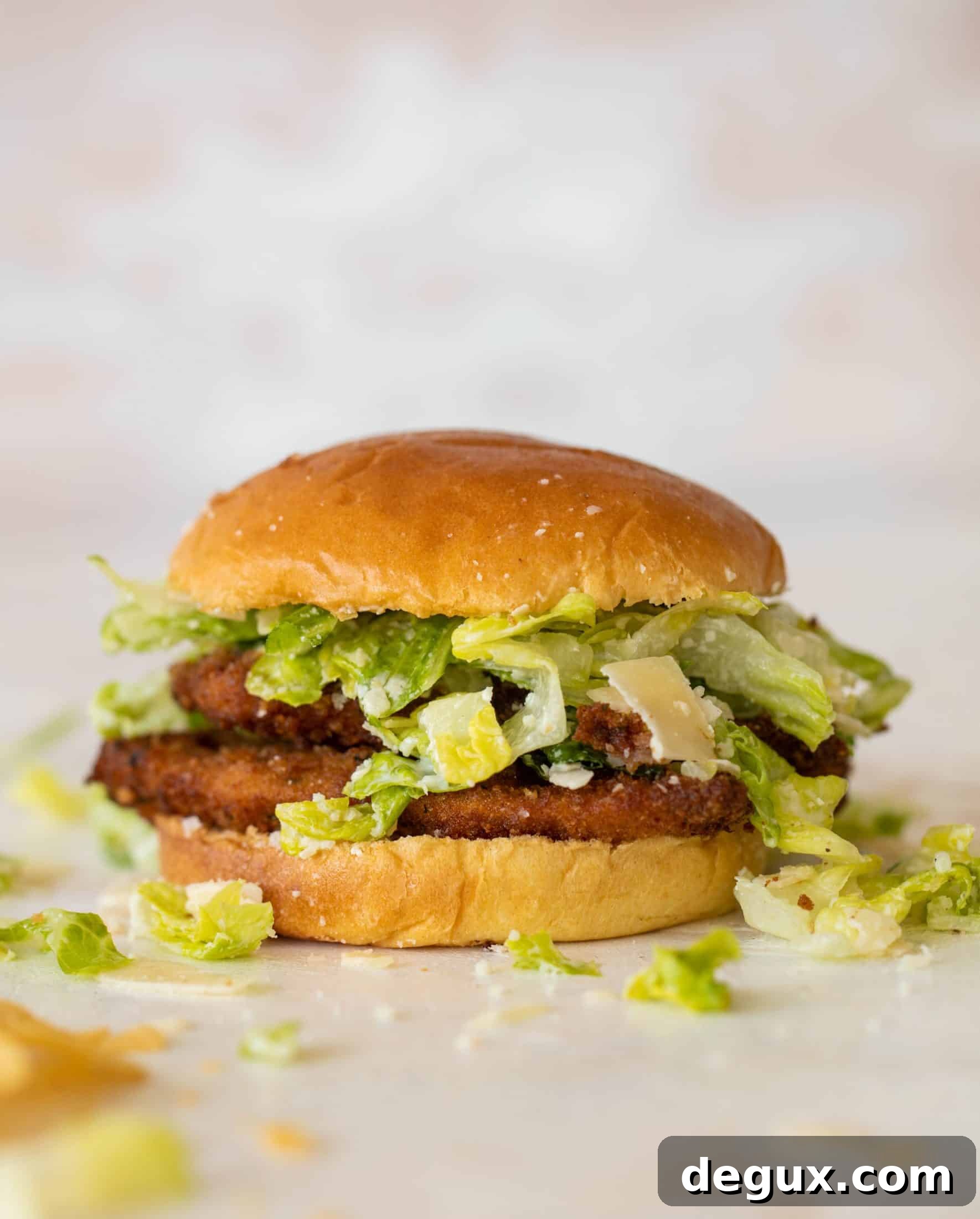 crispy chicken caesar sandwich