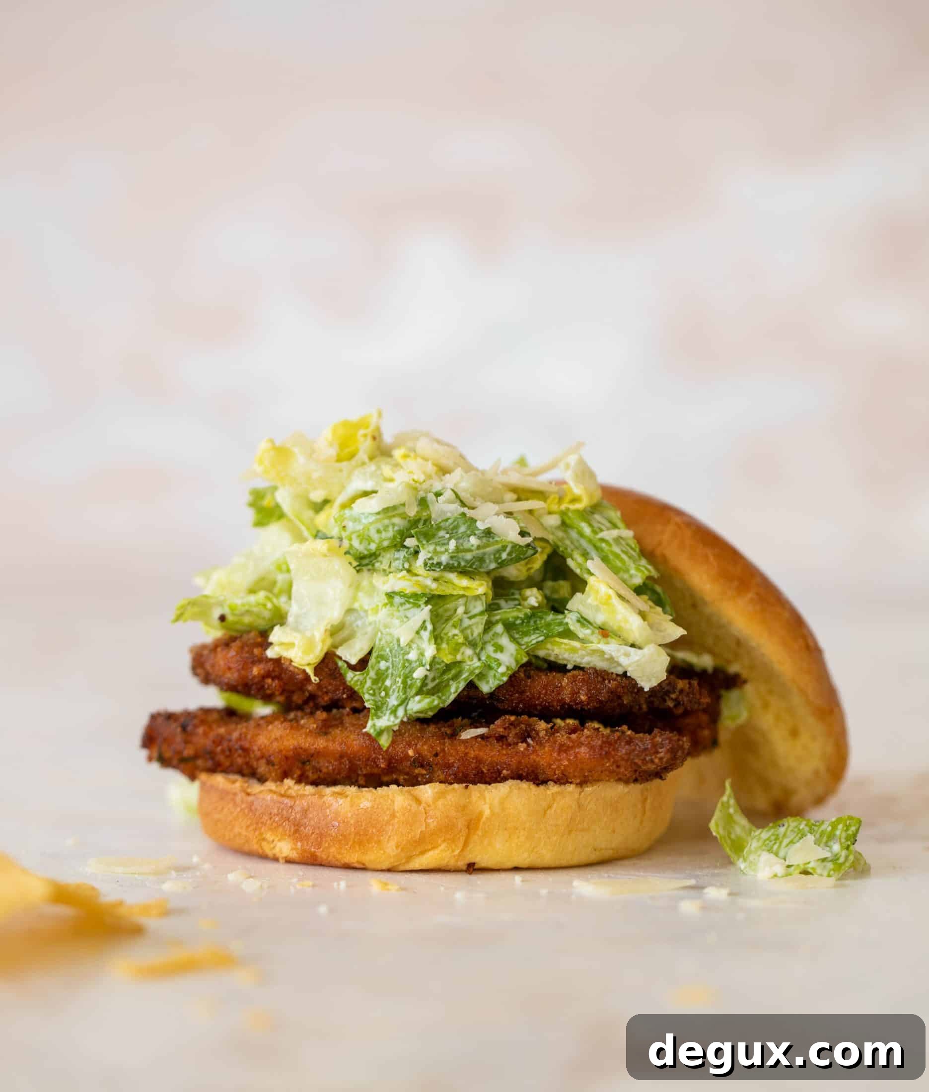 crispy chicken caesar sandwich