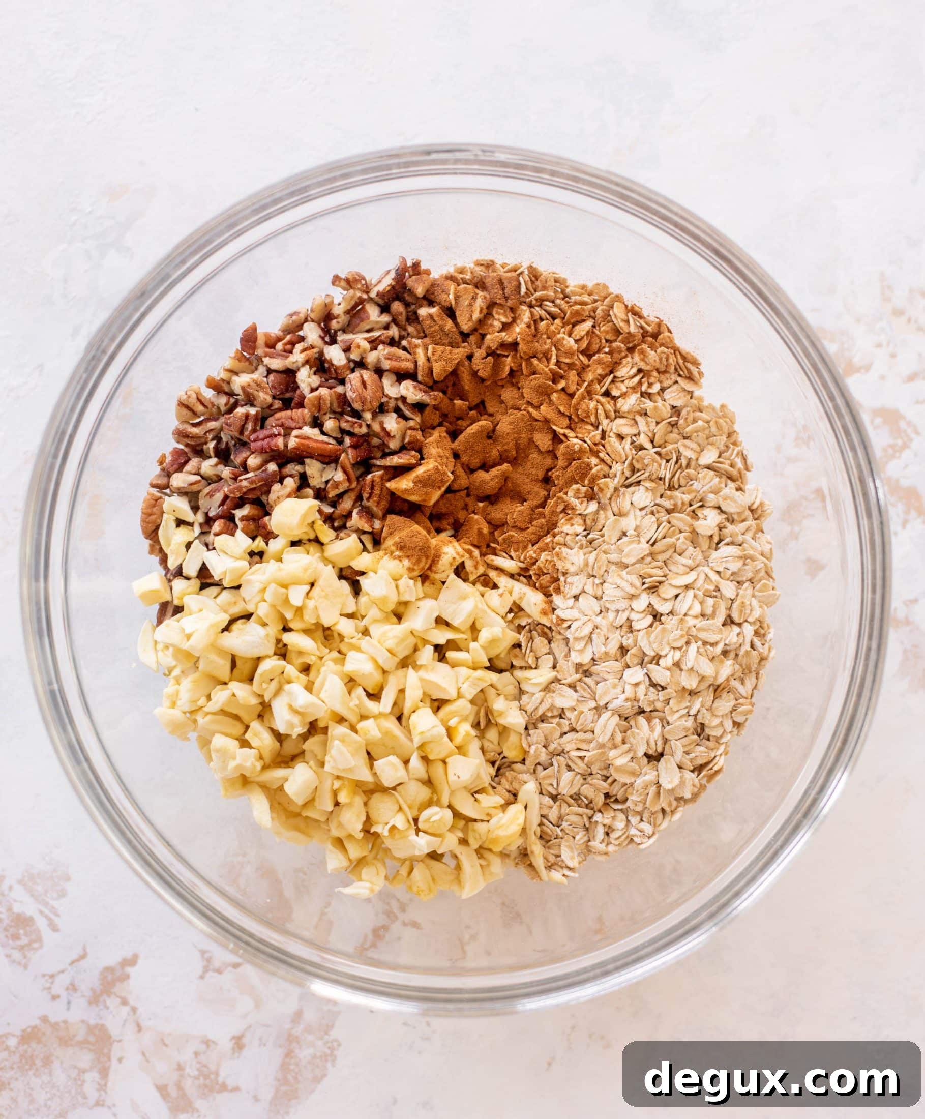 Apple Cider Granola Recipe with Warm Cinnamon and Nuts 3 apple cider granola