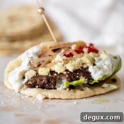 Creamy Feta Burger Pitas with Tangy Mediterranean Sauce 11 img 101012 10
