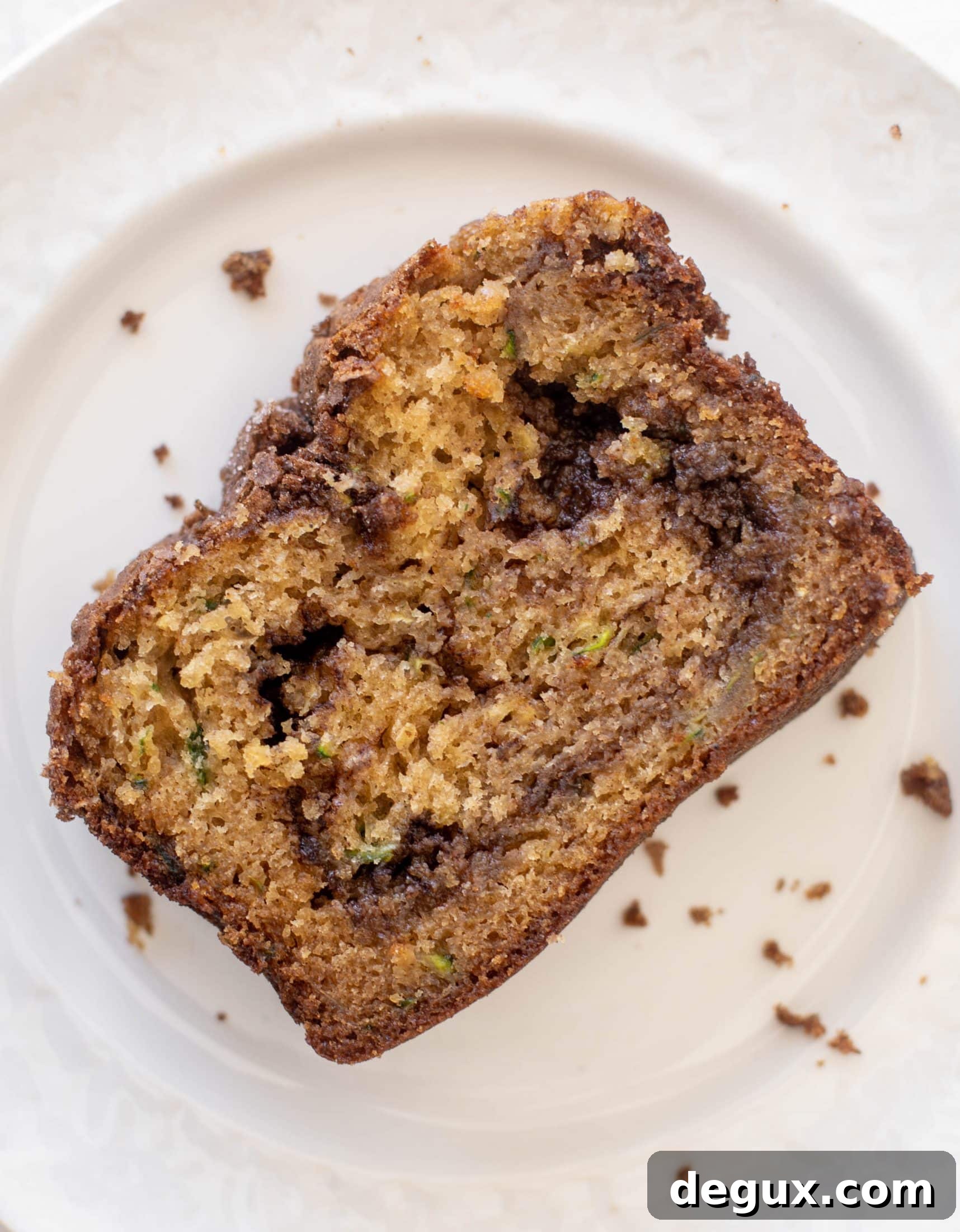 Cinnamon Swirl Zucchini Bread Recipe with Moist, Spiced Layers 2 cinnamon swirl zucchini bread