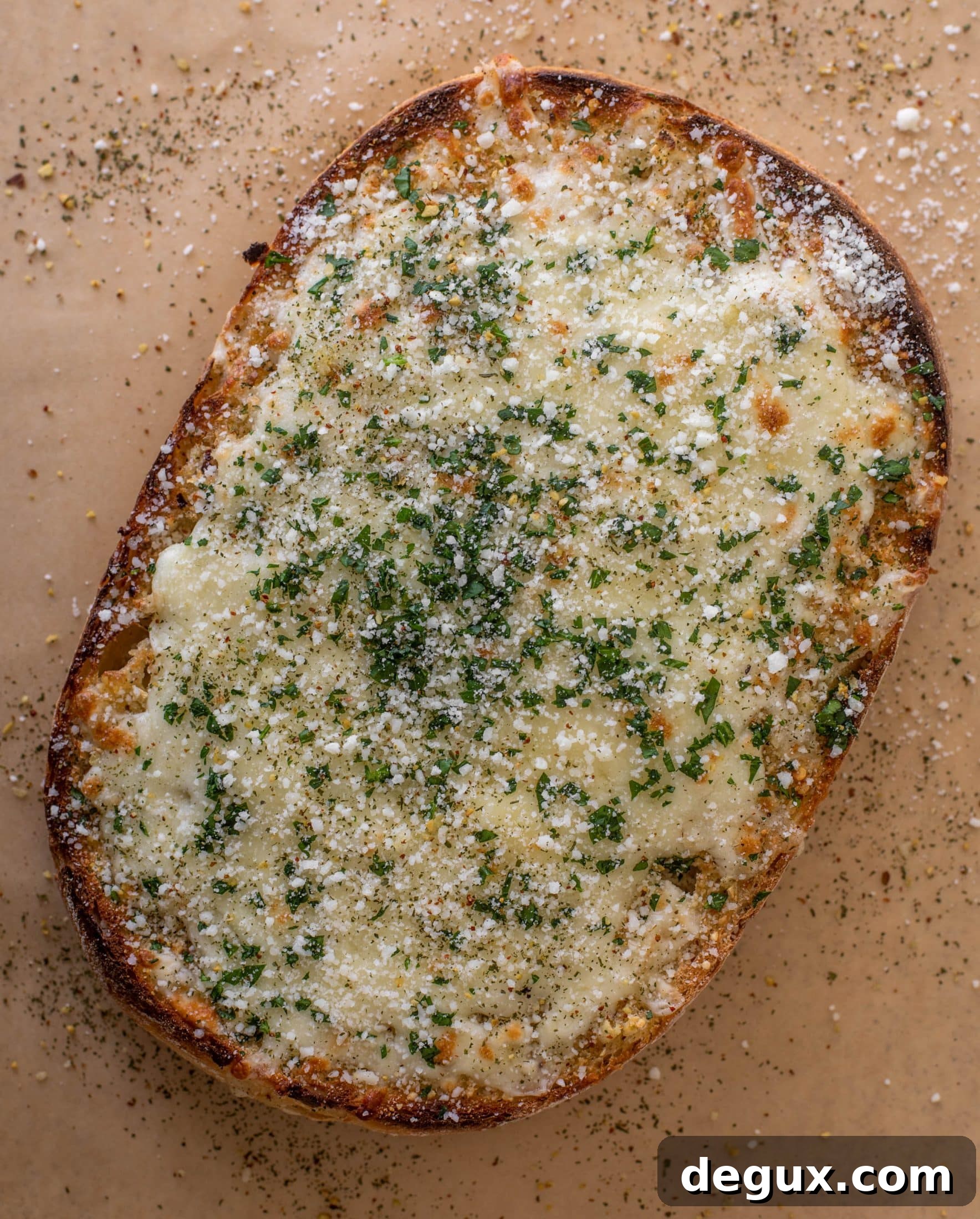 Crispy Spicy Cheesy Garlic Bread Recipe 8 cheesy spicy garlic bread