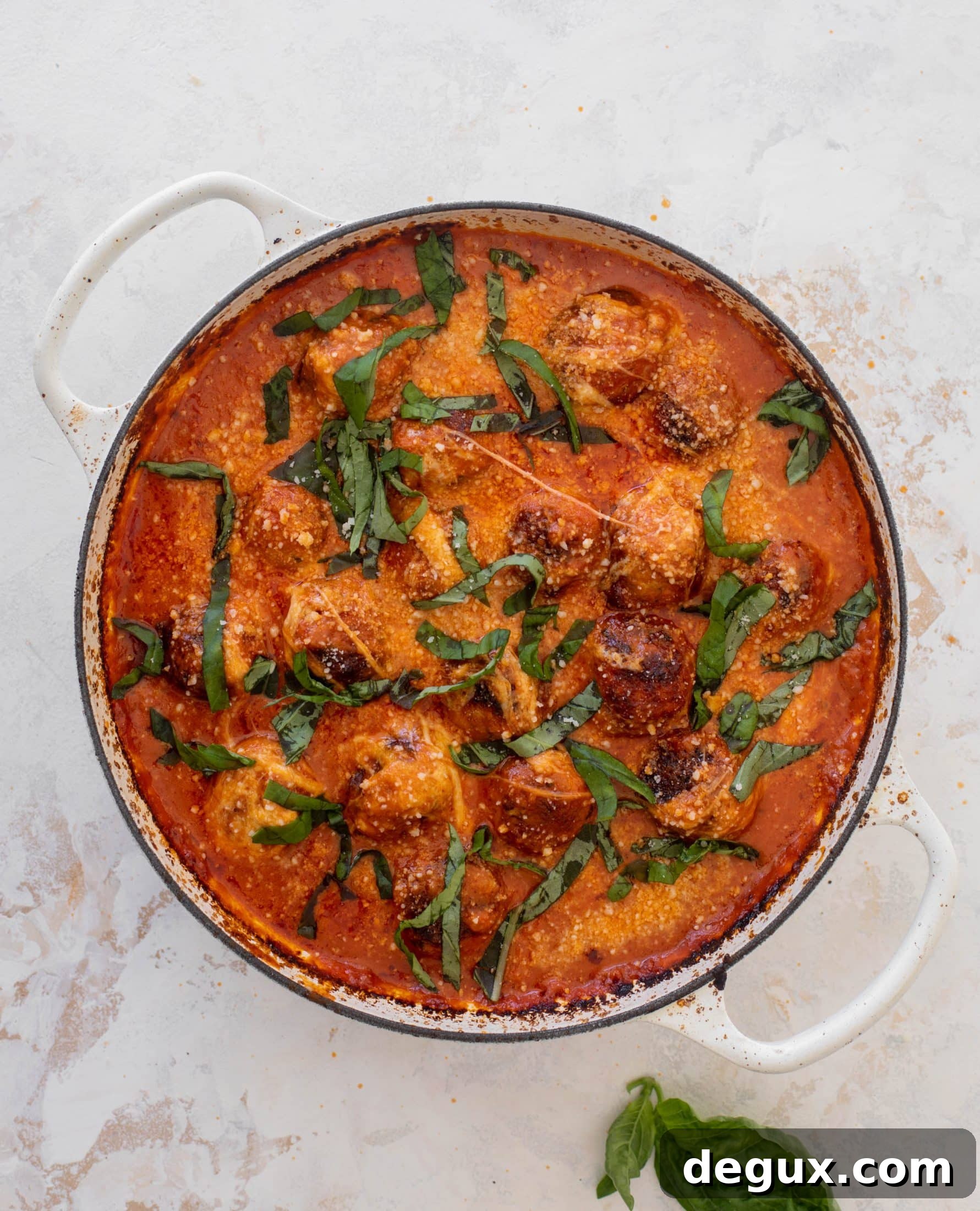 vodka sauce chicken parm meatballs