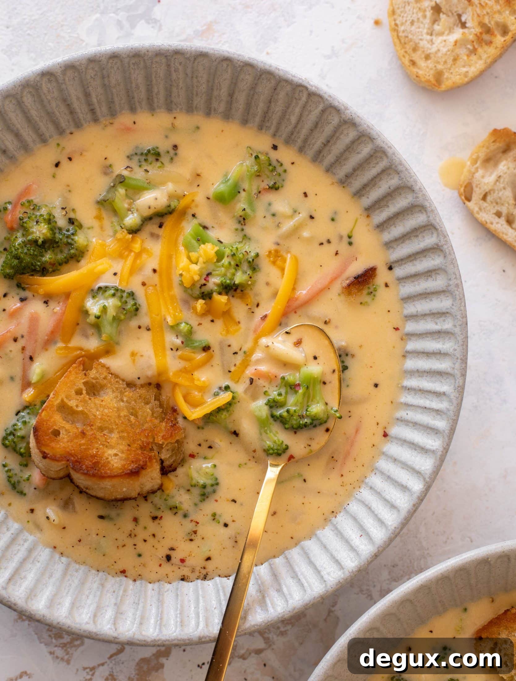 broccoli cheddar orzo soup