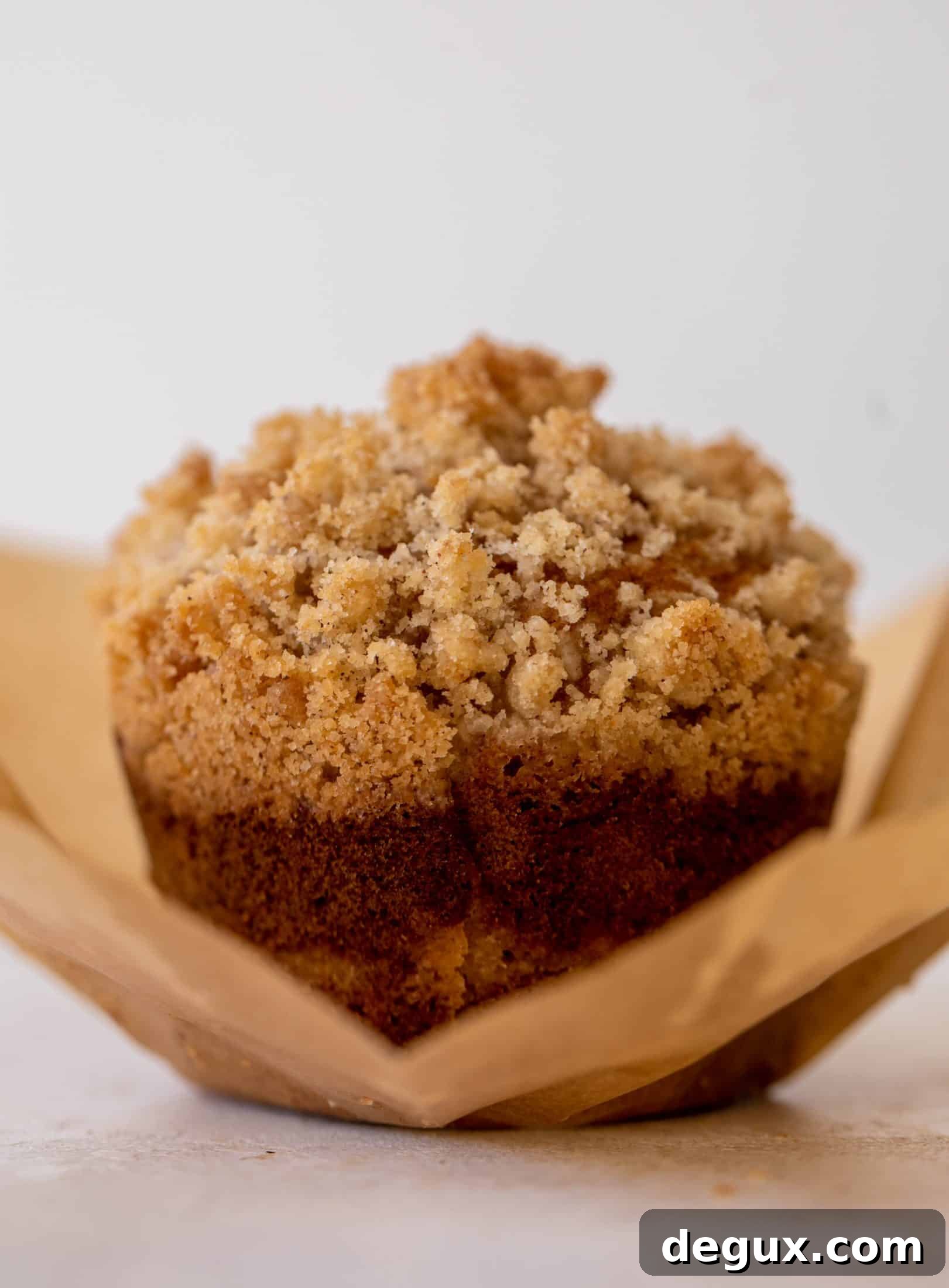 pumpkin coffee cake muffins